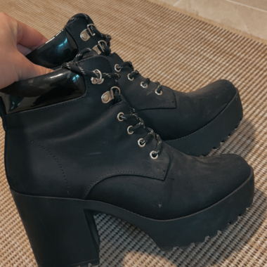 Black Platform Boots
