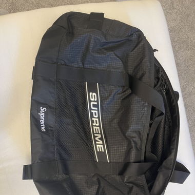 Supreme duffle Bag black