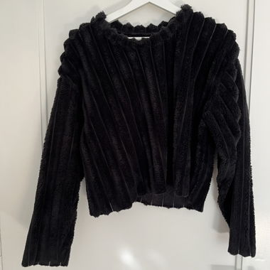 Cozy fluffy pullover