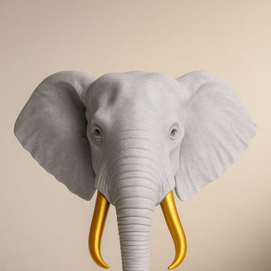 Elefante stampato in 3d