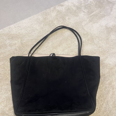 Shopper in effetto scamosciato