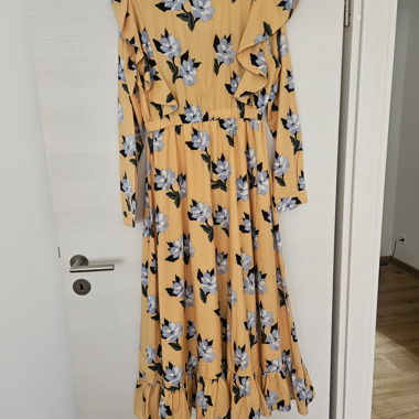 Yellow Floral Dress