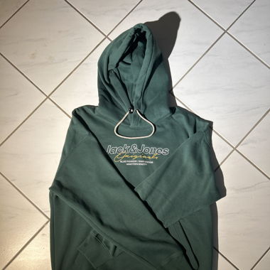 Felpa Verde Jack and Jones