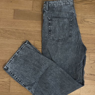 Jeans à taille haute ample