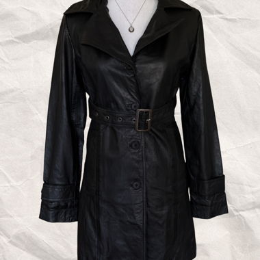 Vintage-Lederjacke 