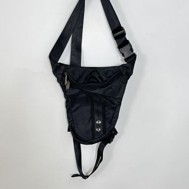 Reitertasche Black crossbody hip bag
