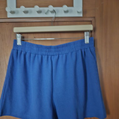 Blue Two-Piece Set with Shorts