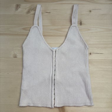 ZARA Ribbed Camisole with Straps