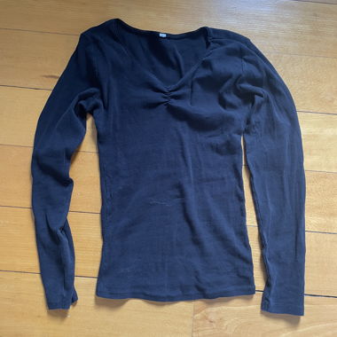 Black Long-Sleeve T-Shirt