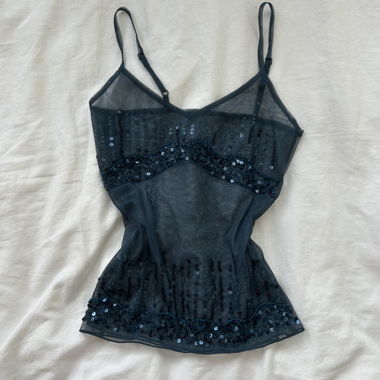 vintage y2k party top size XS
