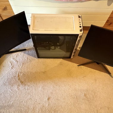 Complete Gaming Setup RTX 2060 with Dual Monitor