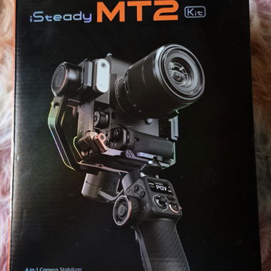 Kit stabilisateur Gimbal iSteady MT2 avec caméra haut de gamme