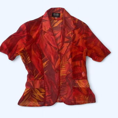 Chemise vintage à fleurs 