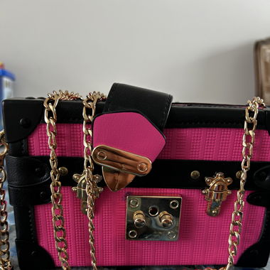 Kleine Kunstleder Tasche 