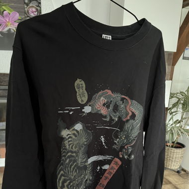 Sweat à motif Uniqlo 