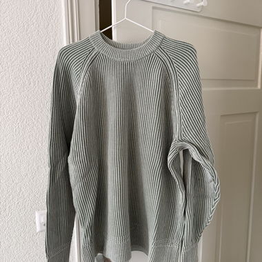 Abercrombie & Fitch Green Knit Sweater 