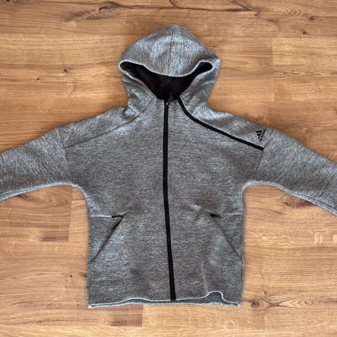 Adidas Kids Grey Hoodie