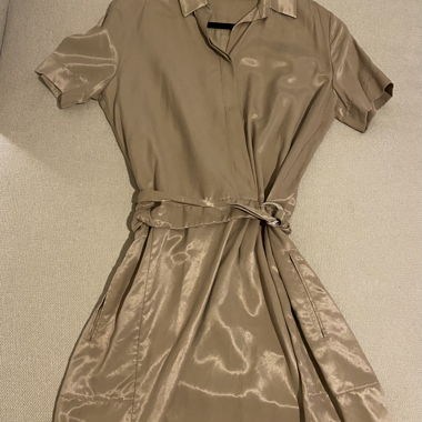Beige Kenzo Hemdkleid Grösse 38