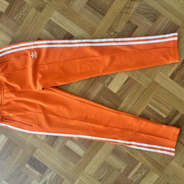Pantaloni da track Adidas arancioni
