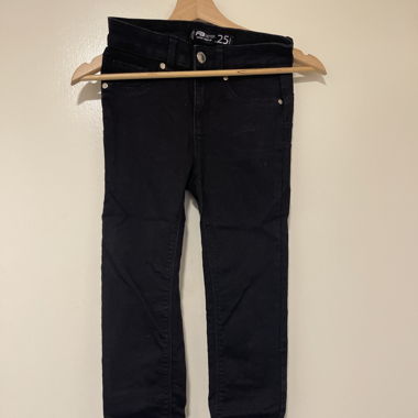 Slim noir taille haute 