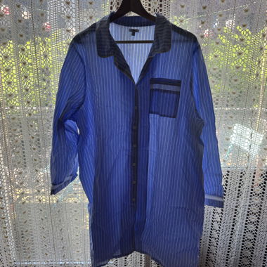 Chemise de nuit bleue