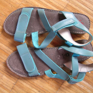 NEU Sandalen 39 petrol