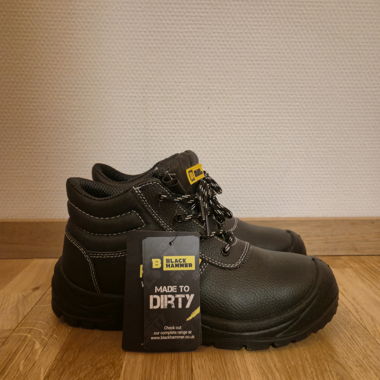 Bottes de sécurité Black Hammer noires