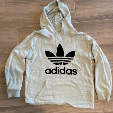 Felpa Adidas azzurro chiaro