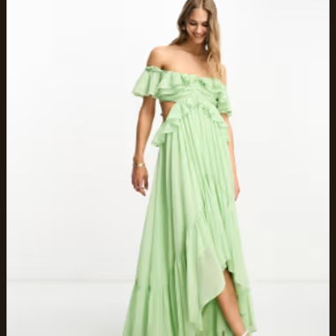 ASOS DESIGN Maxikleid Mint