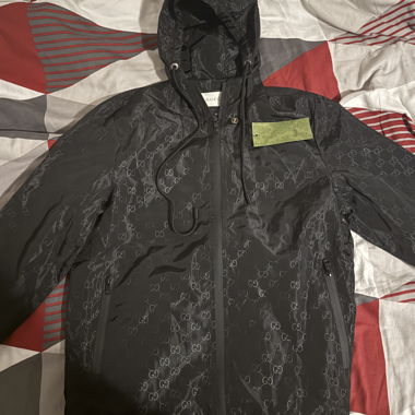Veste coupe-vent Gucci à capuche