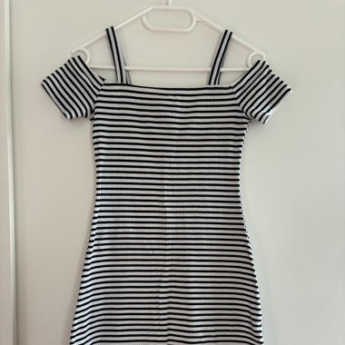 Stripped summer dress