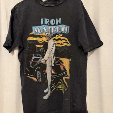 T-shirt Iron Maiden noir