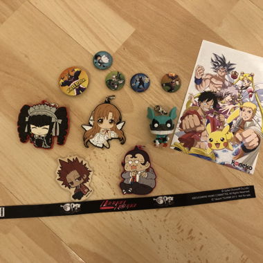 Anime keychain 
