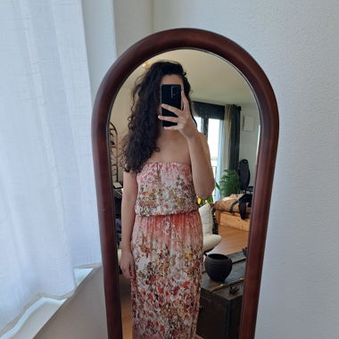 Strapless dress