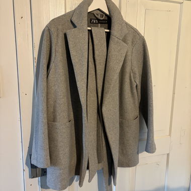 Zara grey coat