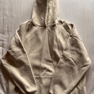 Beiger Hoodie