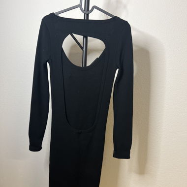 abito maglia nero