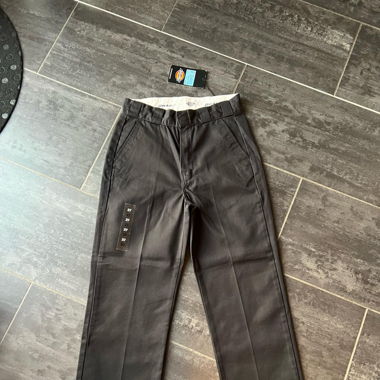 DICKIES ELIZAVILLE REC PANTS - BLACK