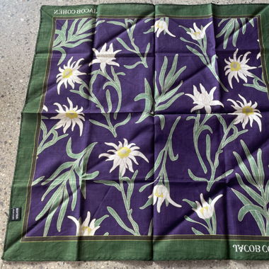 Jacob Cohen Floral Print Scarf