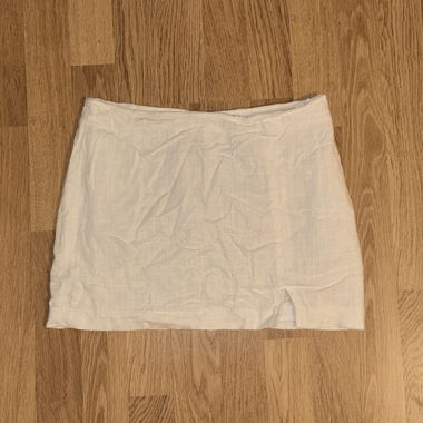 Jupe blanche courte 