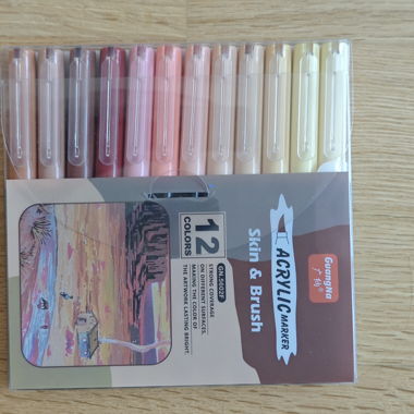 Acrylic Marker Set 12 Farben