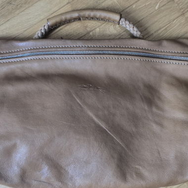 Braune Ledertasche