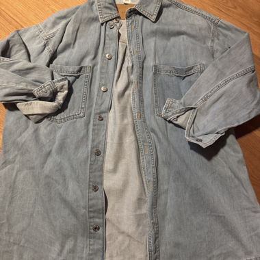 Camicia in jeans oversize
