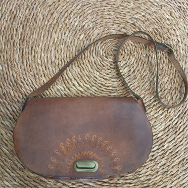 Borsa a tracolla in pelle