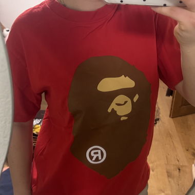 T-shirt Bape rouge