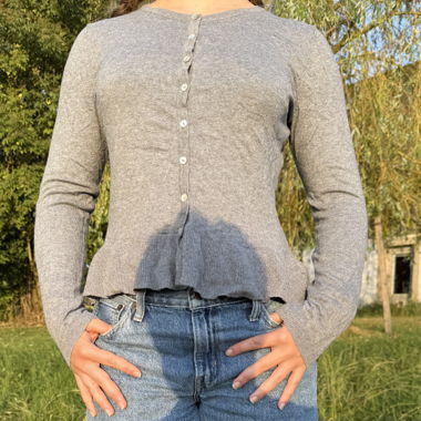 Cardigan lavorato a maglia Mint & Berry Taglia M