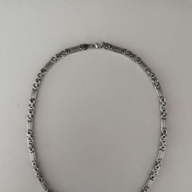 Flat Link Necklace - Stainless Steel