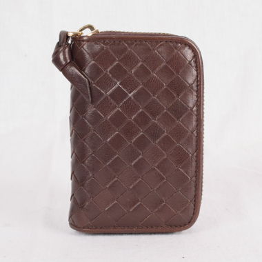 Auth BOTTEGA VENETA  Intrecciato Card Case.