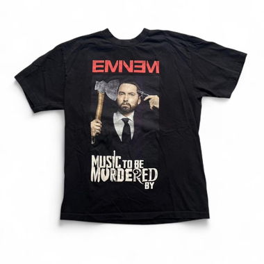 T-shirt de musique Vintage Eminem avec impression au dos