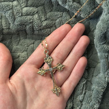 Y2K Cross Necklace